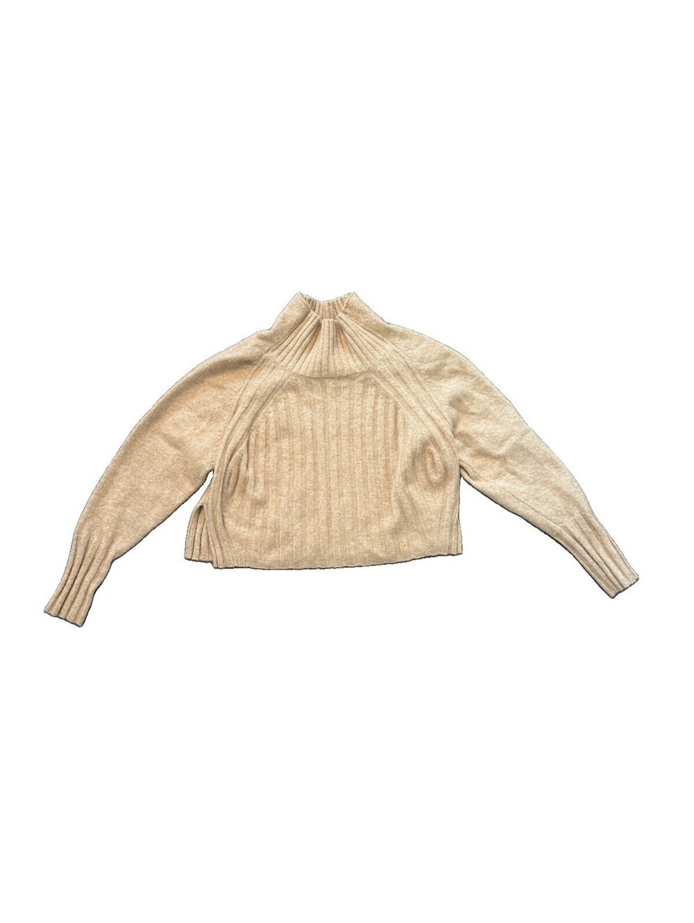 Sweater | Women’s | TopShop | 0-2 | Camel, Brown | Crop Turtle Neck